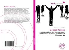 Capa do livro de Moussa Koussa 