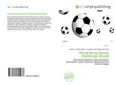 Bookcover of Hong Kong Senior Challenge Shield