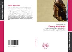 Couverture de Denny Matthews