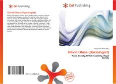 Buchcover von David Glass (Sociologist)