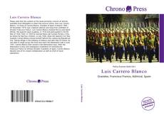 Portada del libro de Luis Carrero Blanco