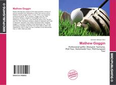 Couverture de Mathew Goggin