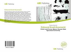 Portada del libro de Edmund Knoll-Kownacki