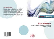 Buchcover von John Goldthorpe