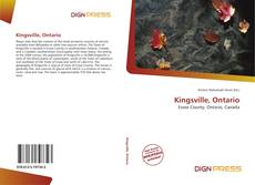 Bookcover of Kingsville, Ontario