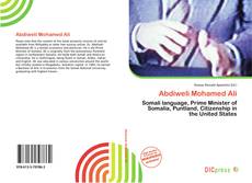 Abdiweli Mohamed Ali的封面