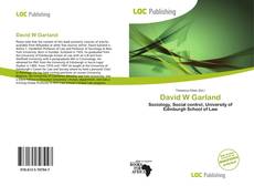 Bookcover of David W Garland