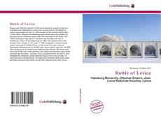 Обложка Battle of Levice