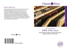 Capa do livro de GWR 4700 Class 