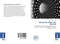 Buchcover von Alexander Edler von Daniels