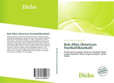 Capa do livro de Bob Allen (American Football/Baseball) 