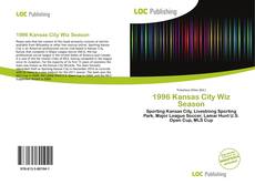 Buchcover von 1996 Kansas City Wiz Season