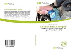 Bookcover of Lincoln Y-block V8 engine