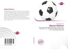 Capa do livro de Djamel Abdoun 