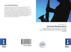 Jerome Richardson kitap kapağı