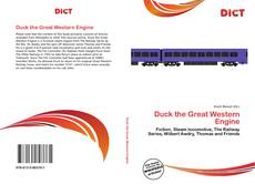 Couverture de Duck the Great Western Engine