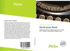 Buchcover von David Jones (Poet)