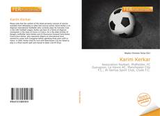 Capa do livro de Karim Kerkar 