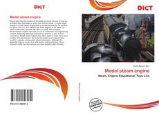 Buchcover von Model steam engine
