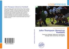 Capa do livro de John Thompson (American Football) 