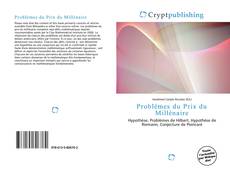 Buchcover von Problèmes du Prix du Millénaire