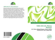 Обложка 1993–94 A.S. Roma Season