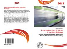 Capa do livro de Lancaster and Preston Junction Railway 