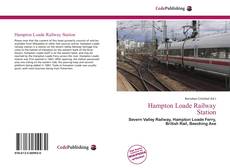 Bookcover of Hampton Loade Railway Station