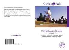 Bookcover of 1993 Milwaukee Brewers season