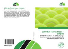 Capa do livro de 2009 SA Tennis Open – Singles 
