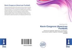 Capa do livro de Kevin Cosgrove (American Football) 