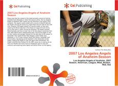 Capa do livro de 2007 Los Angeles Angels of Anaheim Season 