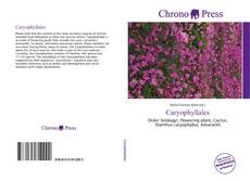 Caryophyllales kitap kapağı