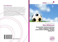 Buchcover von Alex Wilkinson