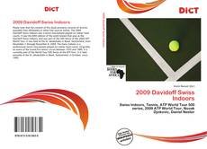 2009 Davidoff Swiss Indoors kitap kapağı