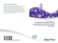 Capa do livro de Frederick Henry Piesse 