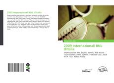 Capa do livro de 2009 Internazionali BNL d'Italia 