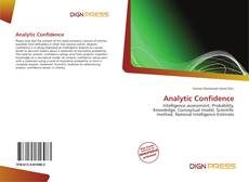 Bookcover of Analytic Confidence