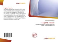 Bookcover of England Saxons