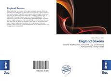 Bookcover of England Saxons