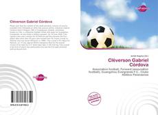 Capa do livro de Cléverson Gabriel Córdova 