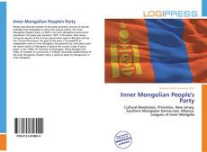 Capa do livro de Inner Mongolian People's Party 