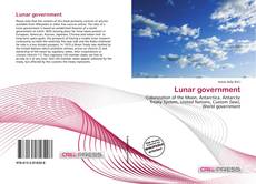 Capa do livro de Lunar government 