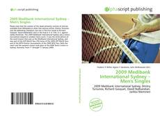 Portada del libro de 2009 Medibank International Sydney – Men's Singles