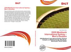 Couverture de 2009 Medibank International Sydney – Men's Doubles