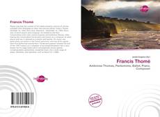 Bookcover of Francis Thomé