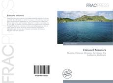 Portada del libro de Edouard Maunick