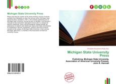 Bookcover of Michigan State University Press