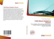 Buchcover von 1992 Miami Dolphins Season