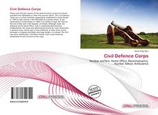 Capa do livro de Civil Defence Corps 